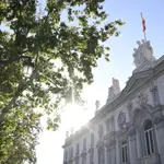 La fachada del Tribunal Supremo