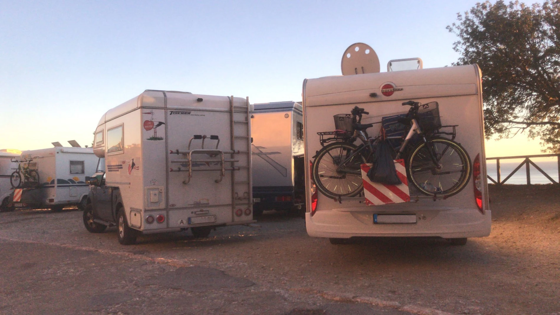 Autocaravanas en Andalucía