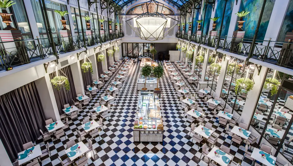 Jardín de invierno del Hotel Krasnapolsky