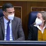 Las caras de Sánchez y Calviño tras escuchar que la reforma había sido derogada