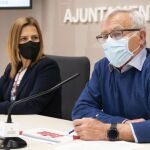 El alcalde de Valencia, Joan Ribó y la edil de Empleo, Pilar Bernabé