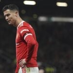 Cristiano Ronaldo no vive un buen momento en el Manchester United.