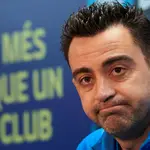Xavi Hernández, entrenador del Barcelona.