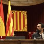 El expresidente del Parlament, Roger Torrent