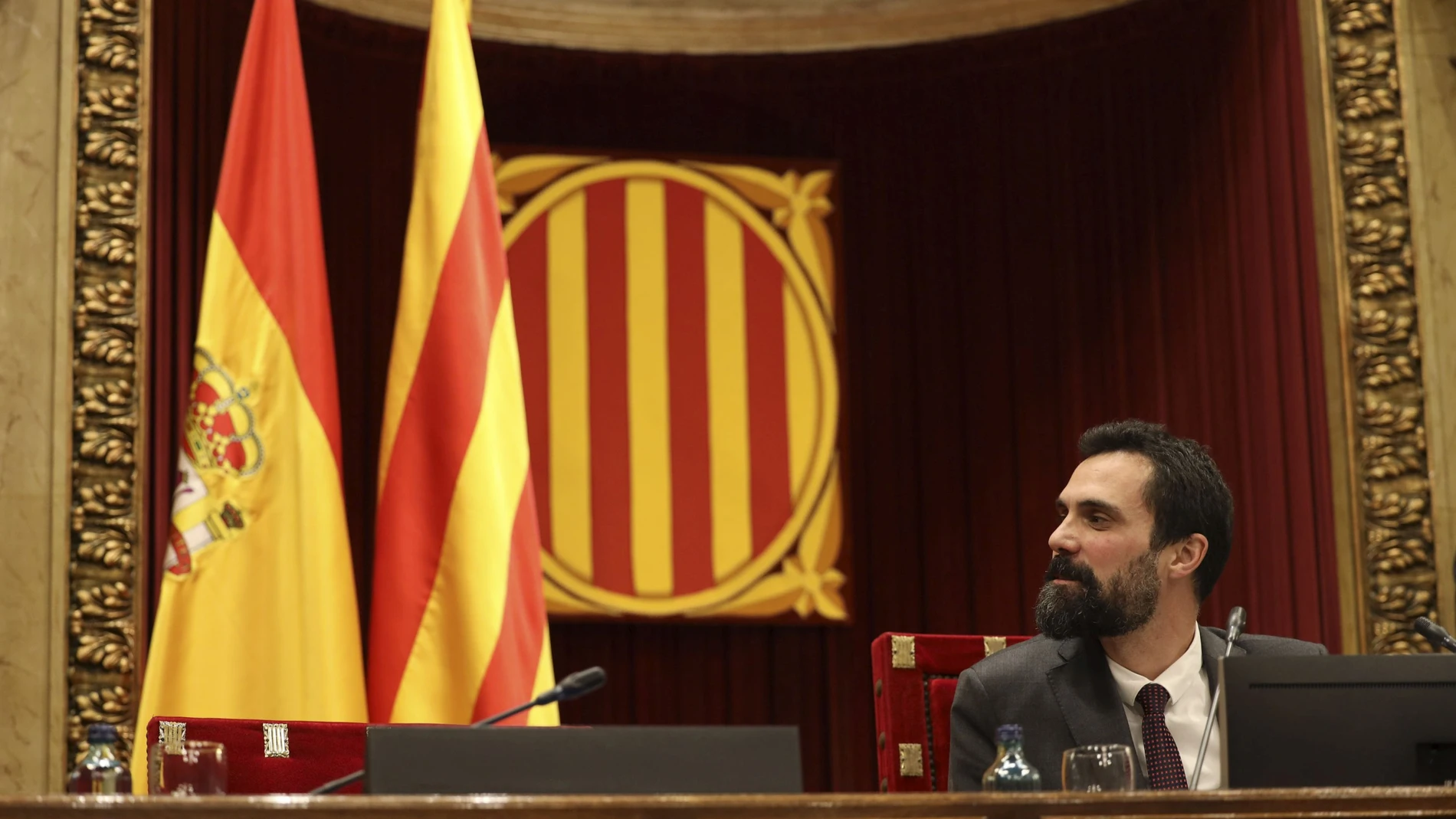 El expresidente del Parlament, Roger Torrent