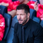 Diego Simeone, entrenador del Atlético de Madrid.