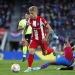 Daniel Wass con el Atlético de Madrid.