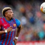 Adama Traoré con el Barcelona. EFE/Alejandro Garcia