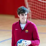 Pablo Urdangarin en un partido de balonmano