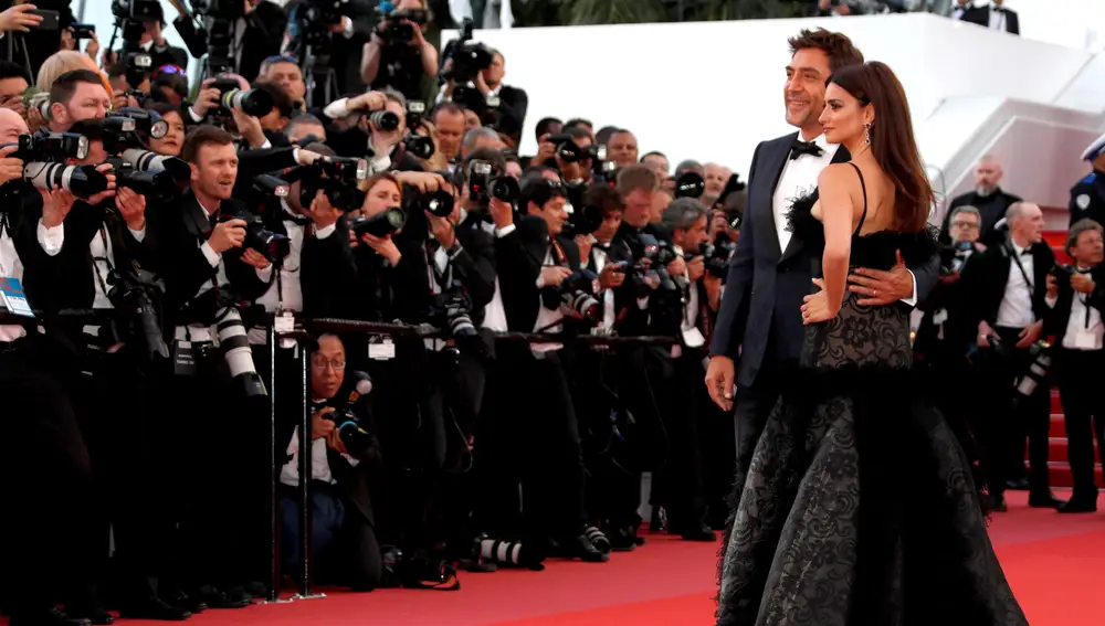 Penélope Cruz y Javier Bardem en el Festival de Cine de Cannes