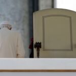Benedicto XVI, en una de sus últimas celebraciones como pontífice en activo