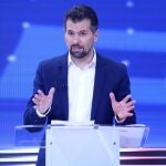 El candidato del PSOE a la Presidencia de la Junta de Castilla y León, Luis Tudanca,