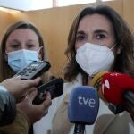 La portavoz del Grupo Parlamentario del Partido Popular en el Congreso de los Diputados, Cuca Gamarra
