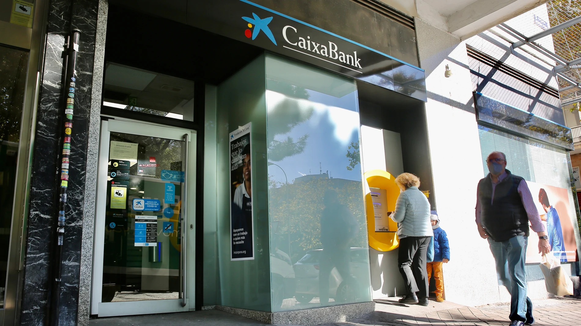 Sucursal de CaixaBank.