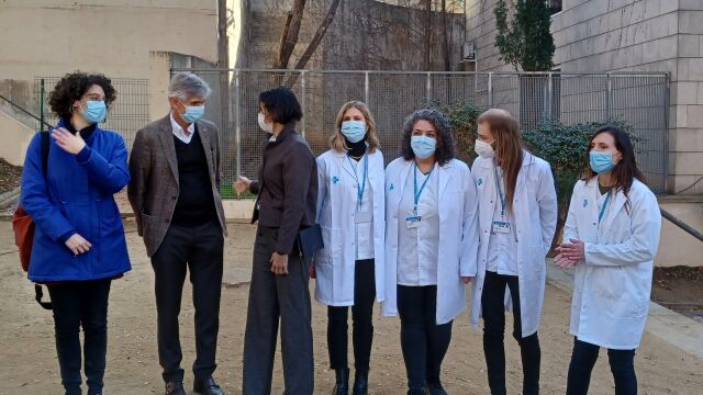 Argimón presentó en el CAP Santa Rosa de Santa Coloma de Gramanet el programa para promover la alimentación saludable y prevenir y abordar enfermedades en la atención primaria y comunitaria