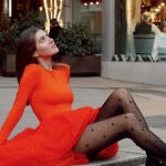 Mery Turiel con falda de Zara.