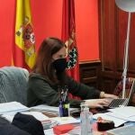 La alcadesa de Getafe, Sara Hernández AYUNTAMIENTO DE GETAFE 11/02/2022