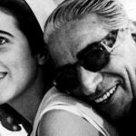 Christina y su padre, Aristóteles Onassis