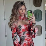Anita Matamoros y su vestido más romántico hasta el momento.