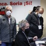 Noche electoral en la sede de Soria ¡Ya!