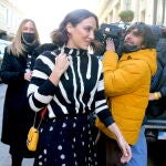 Tamara Falcó en la Semana de la moda de Nueva York.