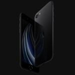 IPhone SE (2020) en color negro.