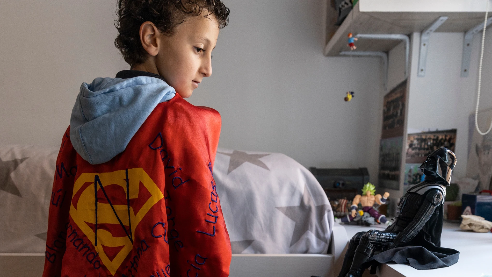 Nandete está orgulloso de compartir médula con Gerardo, su padre, que en breve sacará un segundo reto en bici para conseguir recaudar más dinero para la investigación contra el cáncer