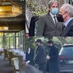 Comida de directivas de PSG y Real Madrid