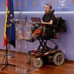 MADRID, 15/02/2022.-El portavoz de Unidas Podemos en el Congreso, Pablo Echenique, ofrece una rueda de prensa después de la reunión de la Junta de Portavoces del Congreso de los Diputados