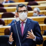 El ministro de la Presidencia, Relaciones con las Cortes y Memoria Democrática, Félix Bolaños