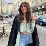 Rocío Camacho con un look natural, fresco y muy en tendencia.