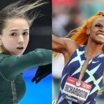 Kamila Valieva y Sha’Carri Richardson