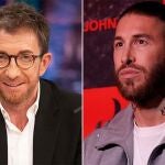 Pablo Motos y Sergio Ramos.