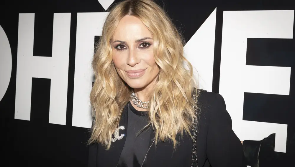 Marta Sánchez durante el estreno de la ópera 'La Bohème'