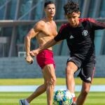 Cristiano Ronaldo y su hijo, Cristiano Ronaldo Jr.