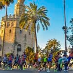 Imagen de archivo de la Maratón de Sevilla. DIPUTACIÓN DE CÁDIZ