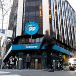 Sede del PP en la madrileña calle Génova