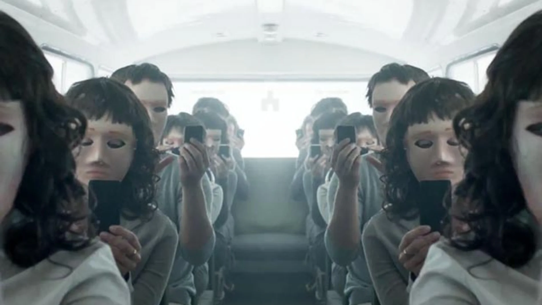 Una escena de de la última temporada de la serie televisiva "Black Mirror".