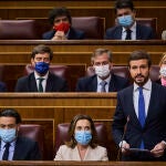 El líder del Partido Popular, Pablo Casado