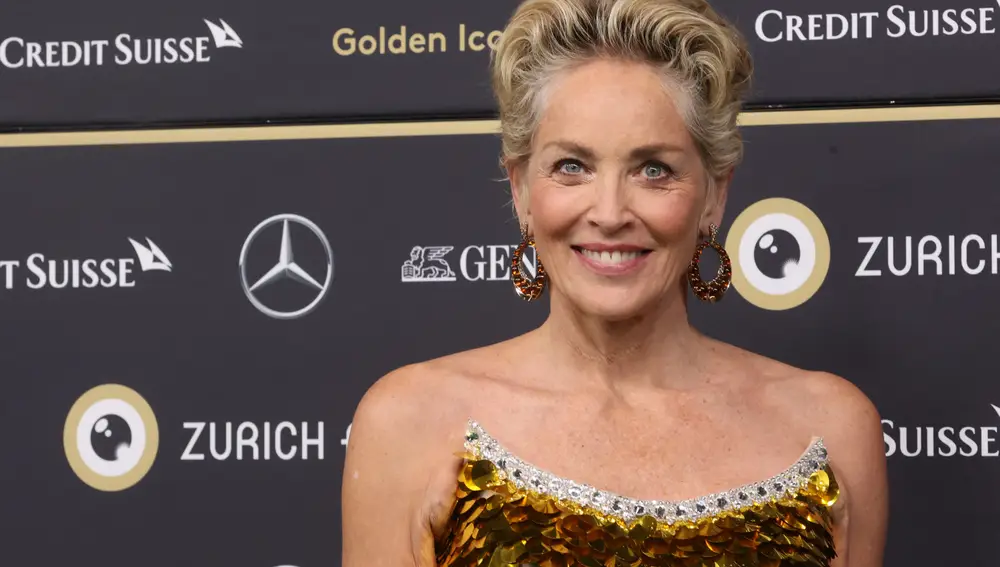 La actriz Sharon Stone durante el 17º Festival de Cine de Zúrich en Kino Corso el 25 de septiembre de 2021 en Zúrich, Suiza.