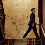 El líder del Partido Popular, Pablo Casado en su ultima comparecencia en el Congreso de los Diputados
