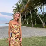 Amelia Bono disfrutando del verano adelantado en República Dominicana.
