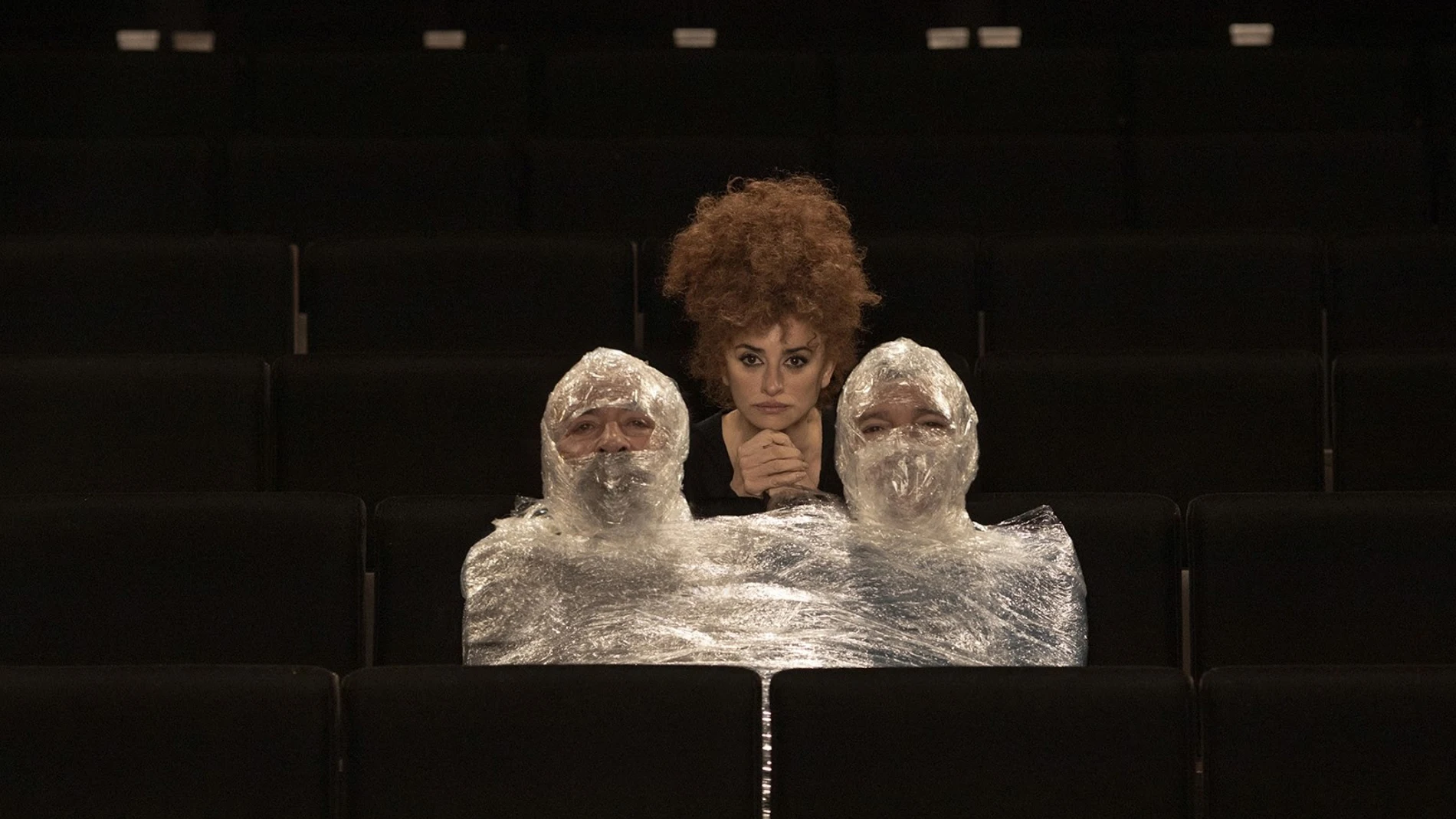 Penélope Cruz, Antonio Banderas y Óscar Martínez en "Competencia Oficial"