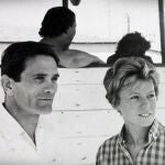 Pier Paolo Pasolini y Dacia Maraini, dos grandes amigos, en una imagen de archivo