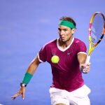 Rafa Nadal, durante el último torneo de Acapulco,