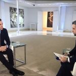 Pedro Sanchez durante la entrevista con Carlos Franganillo, en TVE, el pasado 28 de febrero