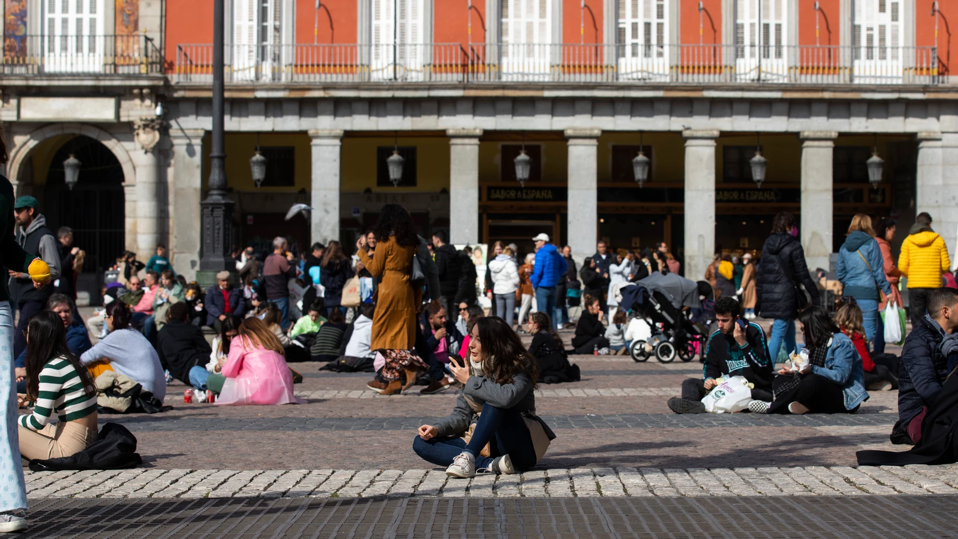Imagen de la Plaza Mayor de Madrid.