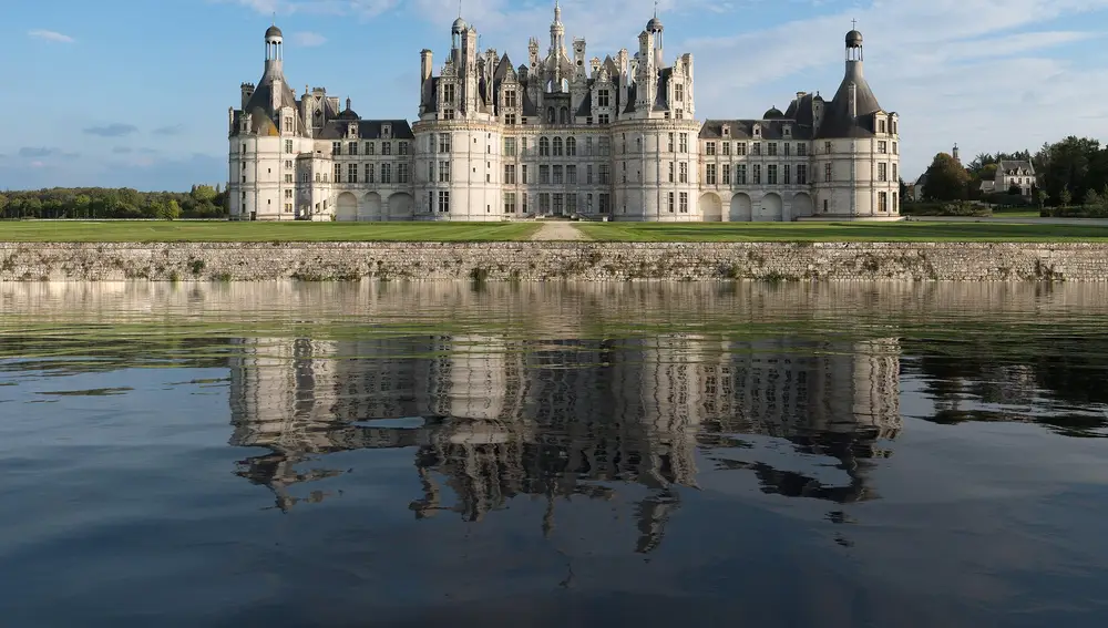 Castillo de Chambord en Loir-et-Cher, Francia