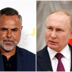Juan Magán y Vladimir Putin