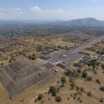El Fondo Mundial de Monumentos ha incluido a Teotihuacan en su World Monuments Watch 2022, una selección de 25 sitios patrimoniales que enfrentan desafíos como el cambio climático o el turismo desequilibrado. (AP Photo/Rebecca Blackwell, File)